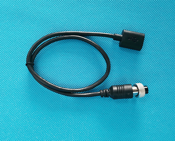 USB2.0A母 TO M12-5P母頭延長(zhǎng)線